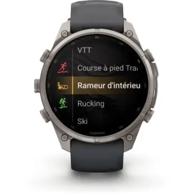 Garmin Fenix 9 Pro InReach amoled 47mm Sapphire Titane bracelet graphite/noir 010-04336-21 — photo 2