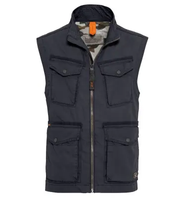 CAMEL ACTIVE GILET REPORTER MARINE — photo 2