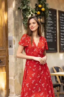 Arlette Wrap Dress — photo 4