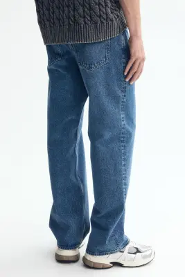 Relaxed Jeans - Bleu denim — photo 2