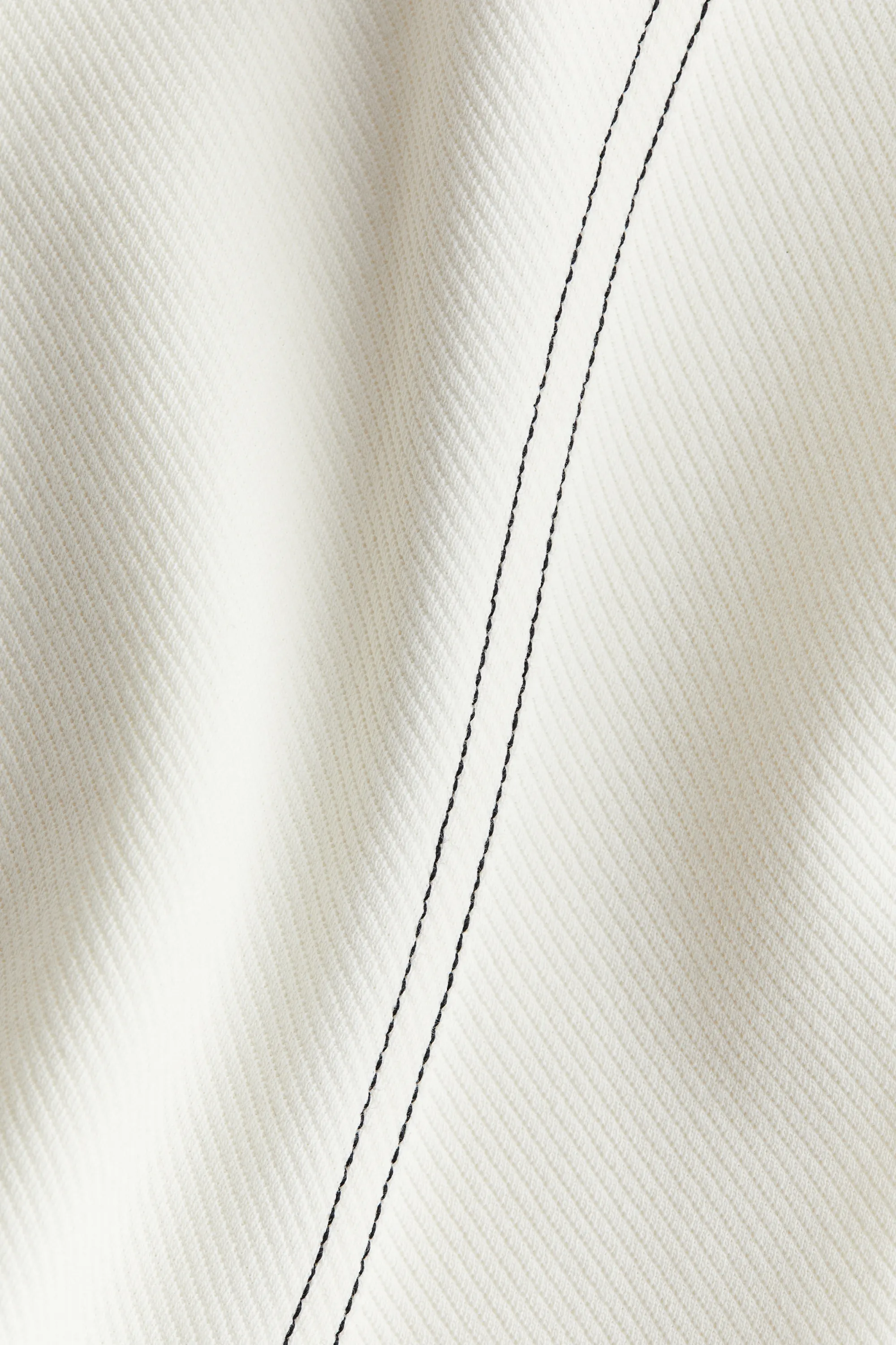 Top à encolure en V - Crème