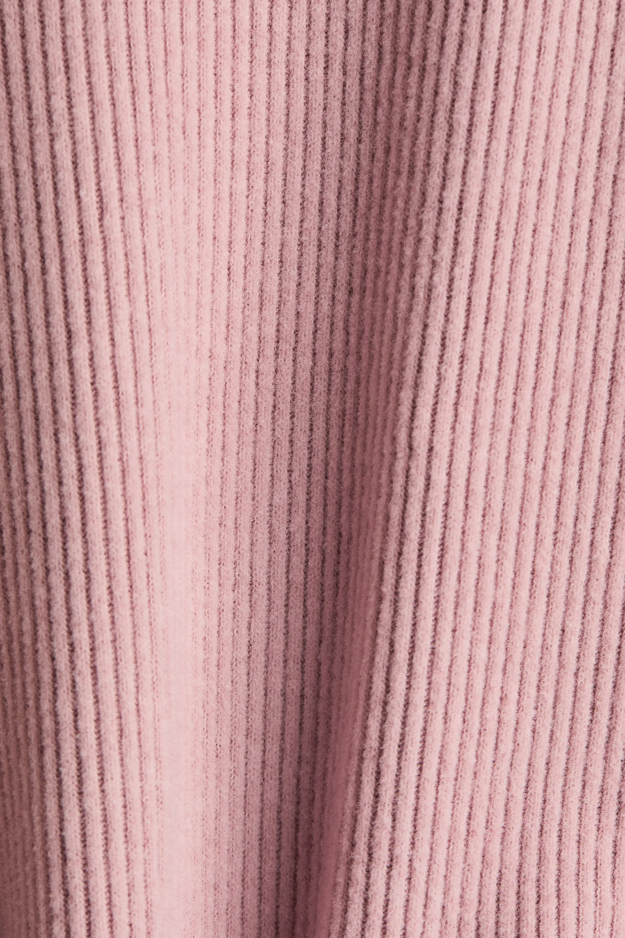 Body côtelé avec volants ruchés - Rose ancien