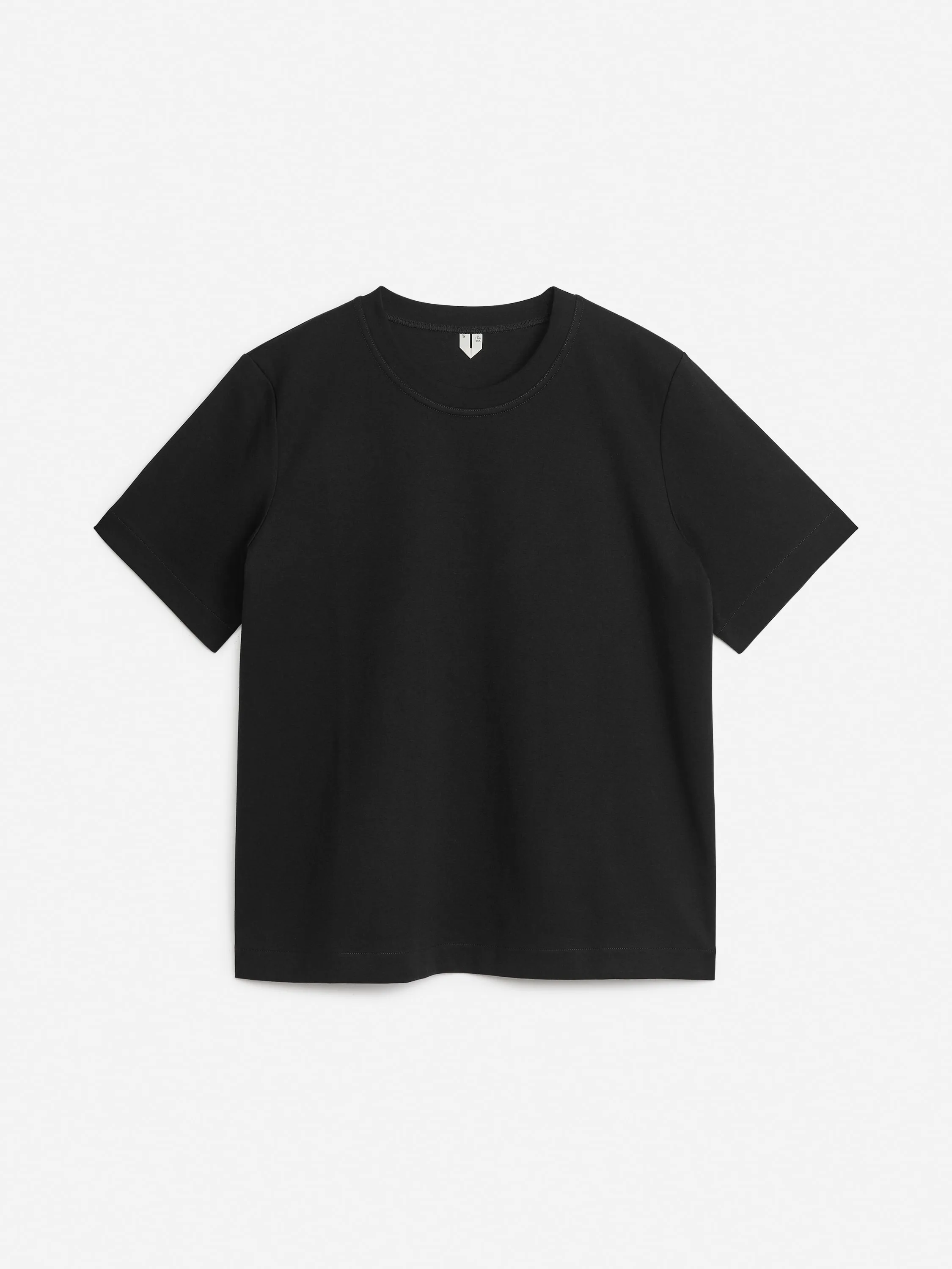 T-shirt signature structuré - Noir