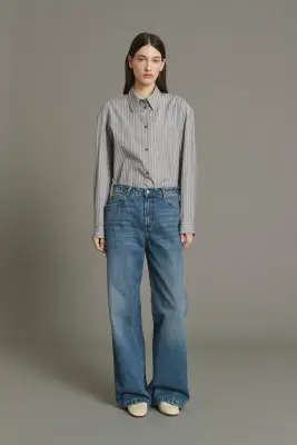 JEAN CALVIN DENIM BLEU DÉLAVÉ — photo 5