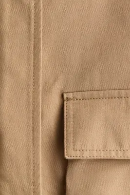 Veste utility wear oversize - Beige — photo 5