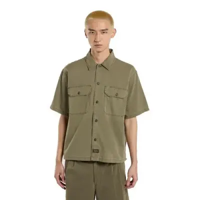DICKIES CHEMISE MANCHES COURTES Kaki — photo 1