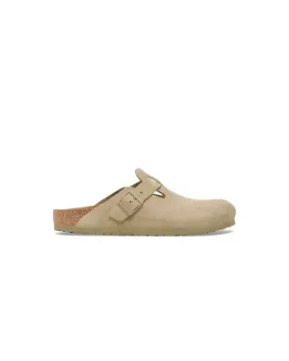 Boston Suede Leather Faded Khaki — photo 1