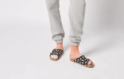 Nouveau ! Sandales Shapes Print Black Bobo Choses — photo 3