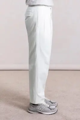 Pantalon French Military - Coton Blanc — photo 5