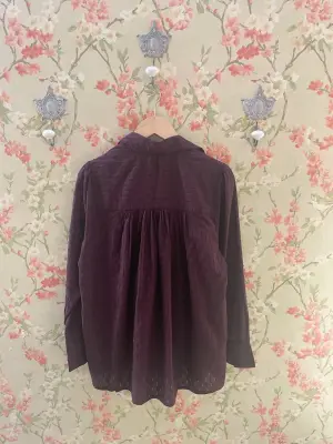 Nouveau ! BELLEPIECE Blouse Trevis Prune — photo 2
