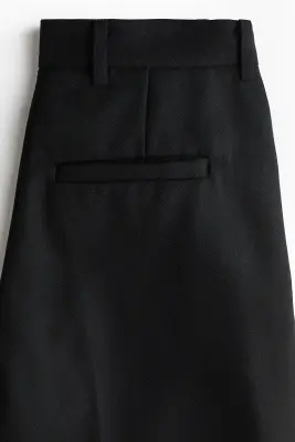 Pantalon chic avec détails croisés - Noir — photo 5