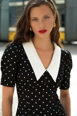 Gladys Polka Dot Dress — photo 2