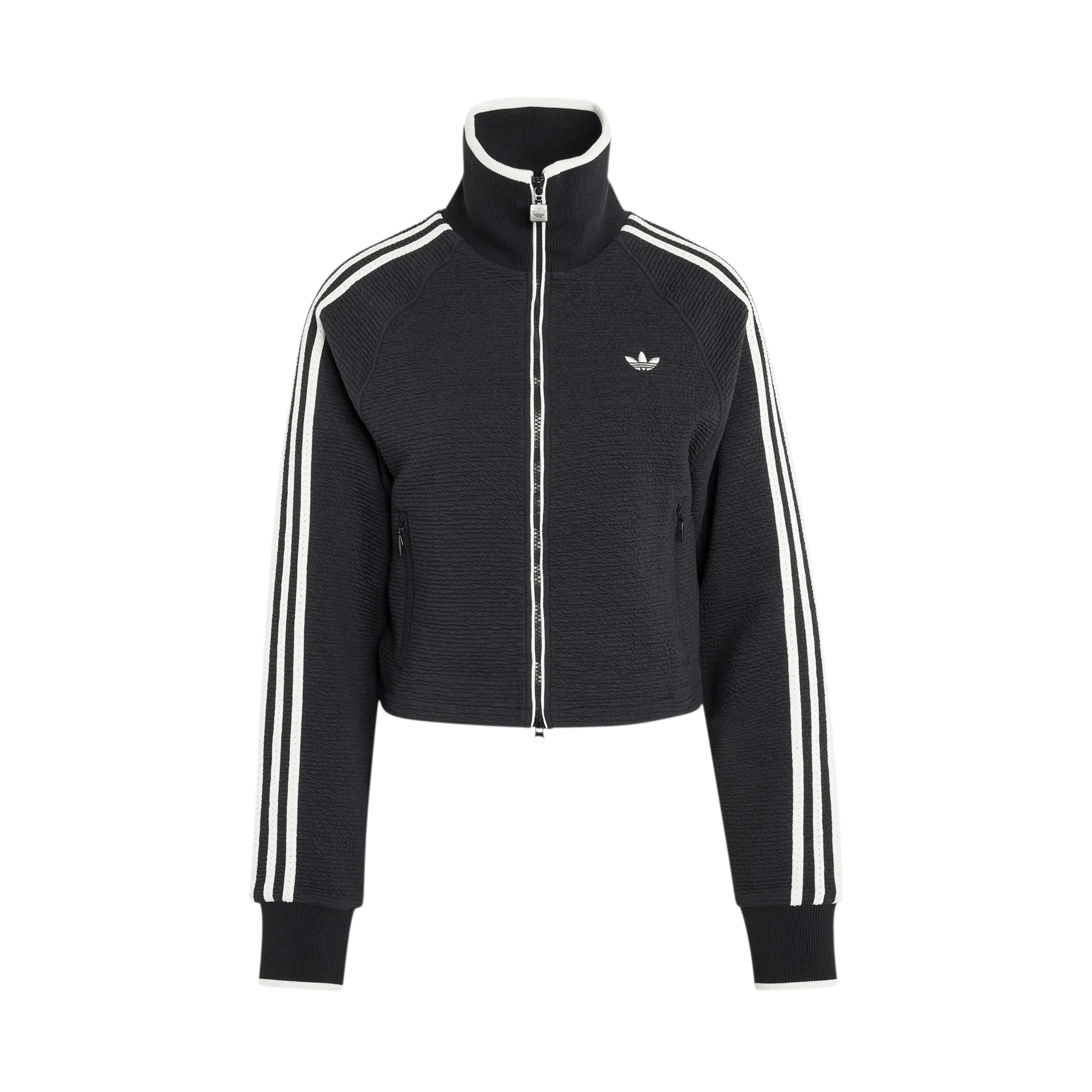 Adidas Firebird Track Top Black White