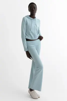 Gilet à capuche - Bleu clair — photo 1