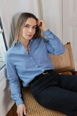 Chemise Sarah - chambray — photo 2