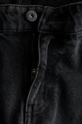 MAMA Jean à jambes barrel - Noir denim — photo 5