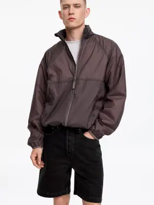 Short en jean décontracté - Noir — photo 3