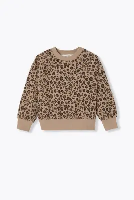 Sweat-shirt enfant léopard — photo 1