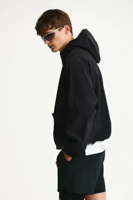 Veste softshell déperlante Regular Fit - Noir — photo 2