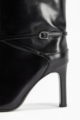 Bottines à talon - Noir — photo 1