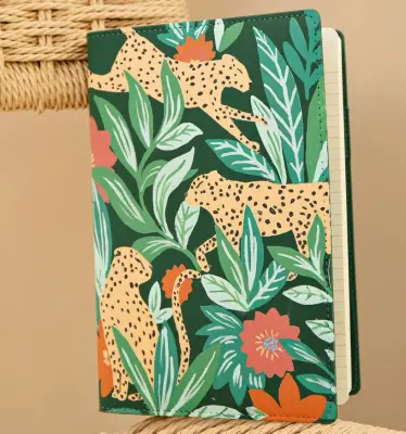 Carnet à peindre - leaping Leopards – La petite épicerie — photo 2