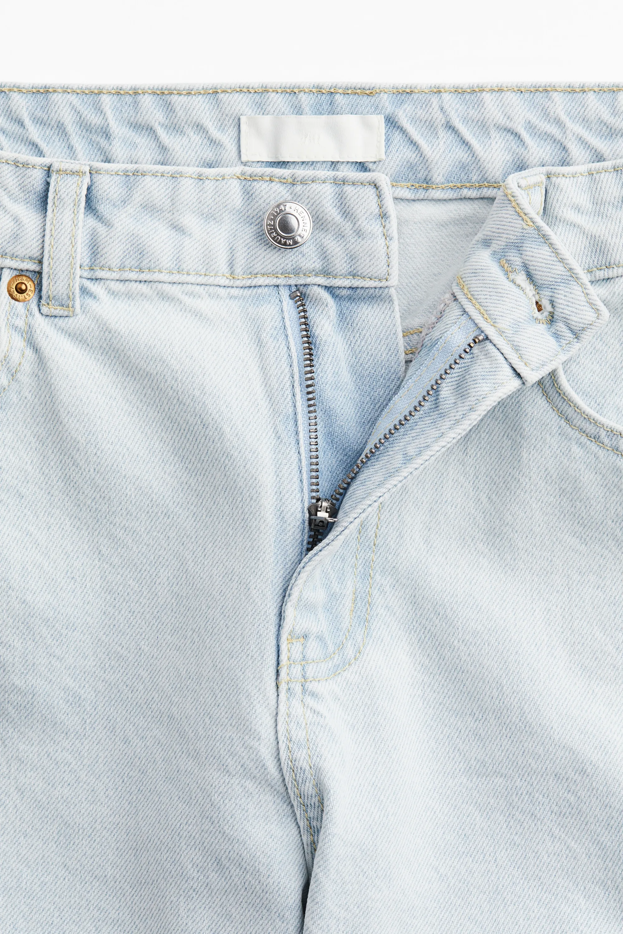 Flared Regular Jeans - Bleu denim pâle