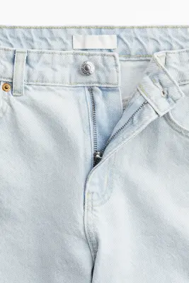 Flared Regular Jeans - Bleu denim pâle — photo 1