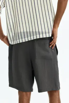 Short Loose Fit - Gris foncé — photo 4