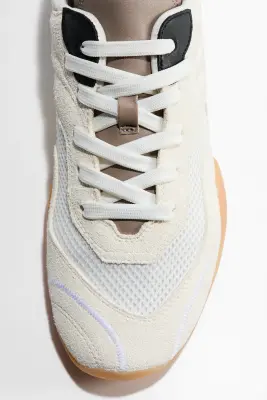 Sneakers - Blanc/color block — photo 2