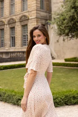 Flora Wrap Dress — photo 4