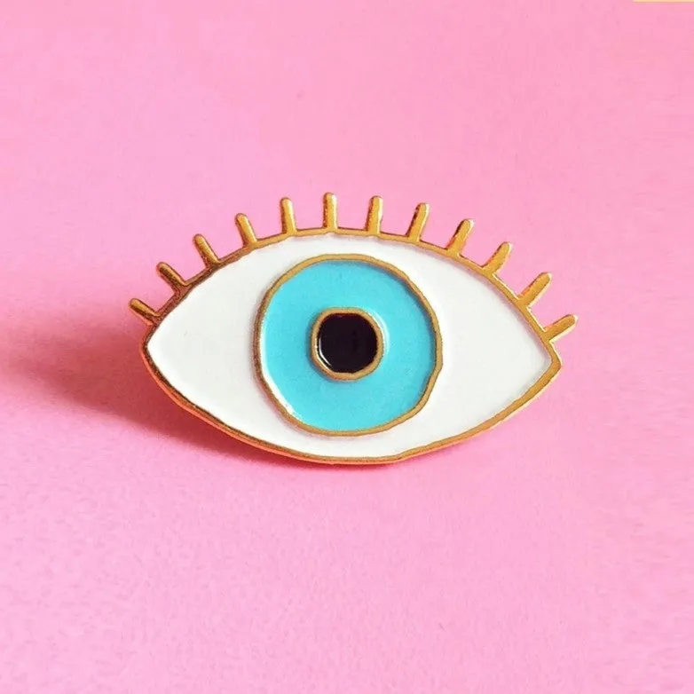 Pin's Oeil bleu – Coucou Suzette