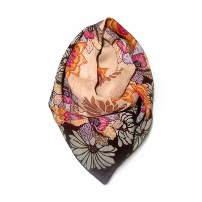 Carré Laine Mix Floral — photo 2