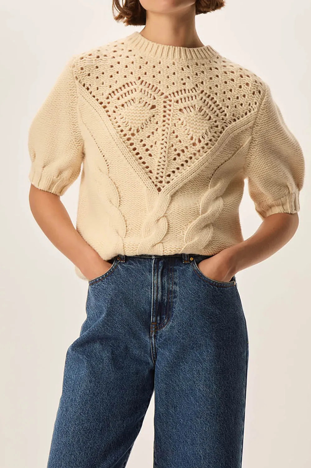 Pull Doline Creme