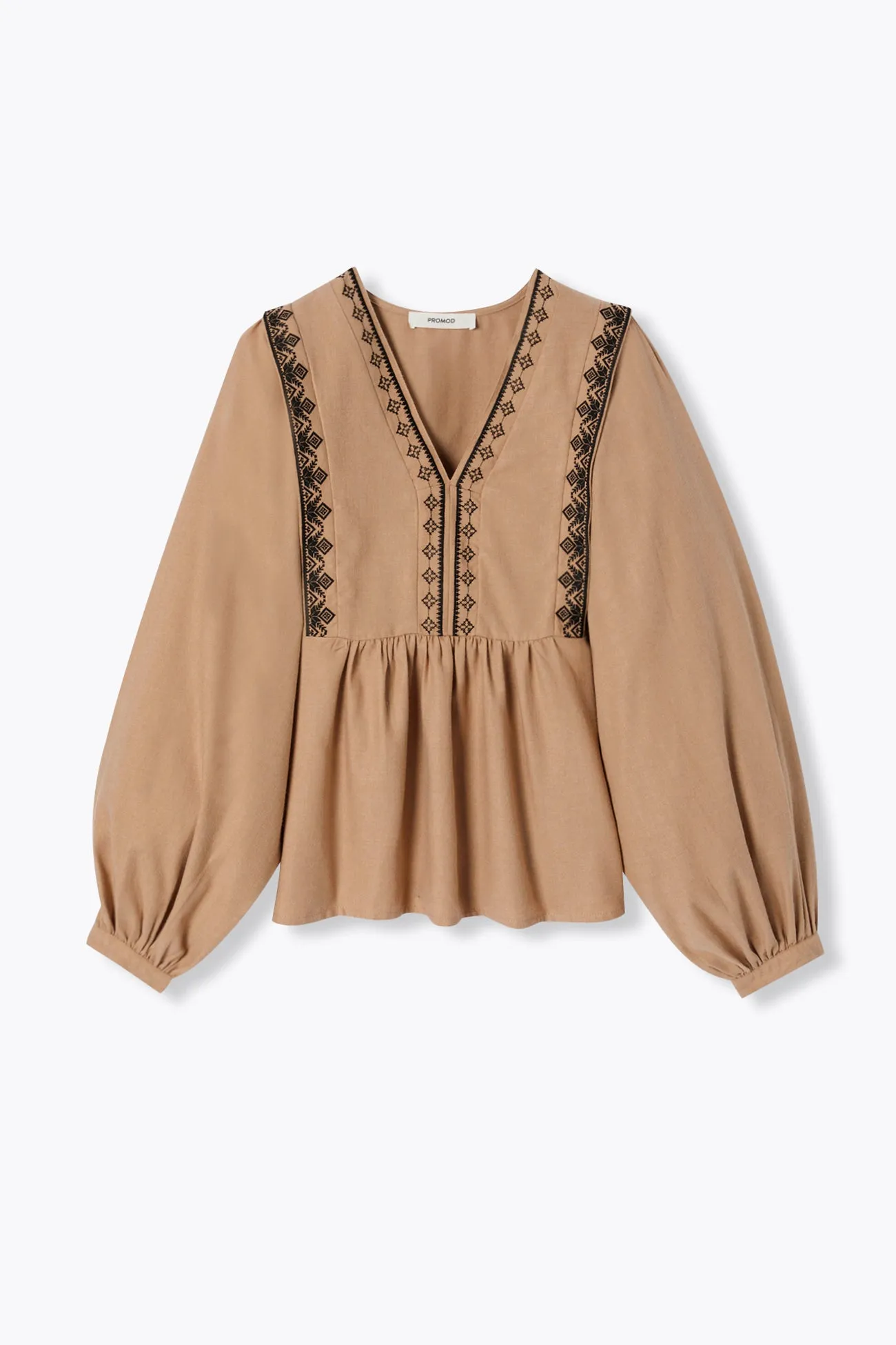 Blouse brodée Femme
