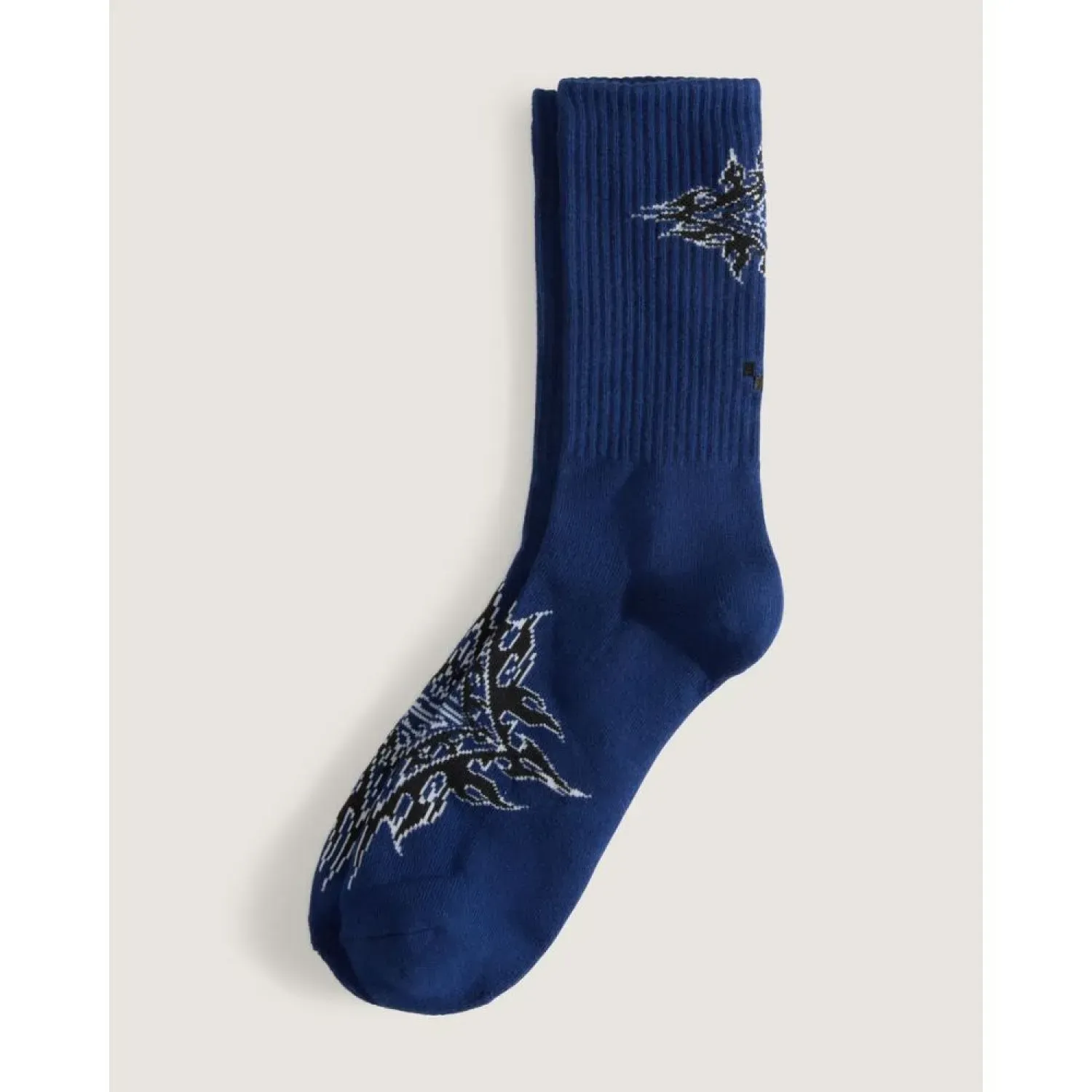 Chaussettes vans flame crew unisex – bleu indigo