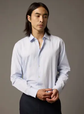 Chemise Jake Light Blue/Ecru — photo 1