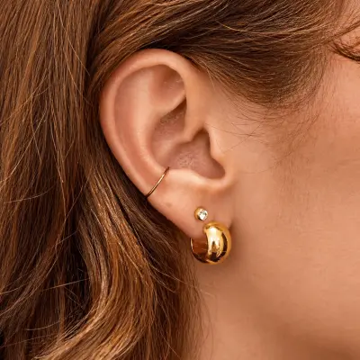 Boucles d’oreilles Volume — photo 2