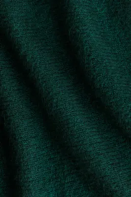 Pull à manches chauve-souris - Vert foncé — photo 4