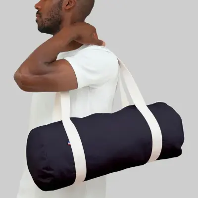 Sac polochon bleu marine — photo 2
