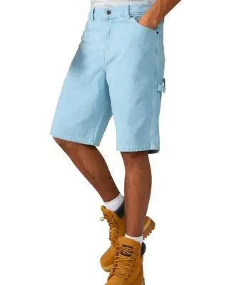 DICKIES BERMUDA 993 JEANS Bleu ciel — photo 4