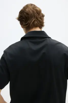 Polo Cooling Regular Fit - Noir — photo 4