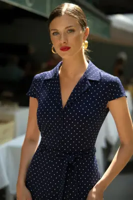 Hortense Polka Dot Dress — photo 2