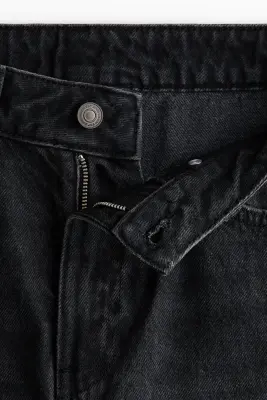 Barrel High Waist Jeans - Noir — photo 3