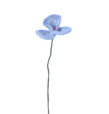 Fleur coquelicot Poppy en laine – Aveva — photo 6