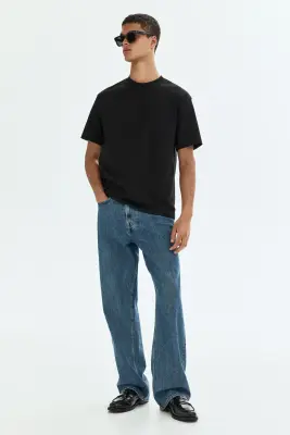 T-shirt COOLMAX® Relaxed Fit - Noir — photo 1