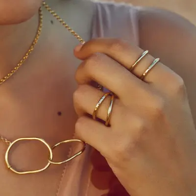 Bague Ève asymétrique – BDM Studio — photo 3