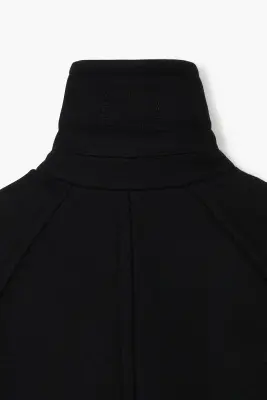 Manteau Car Coat Raglan - Noir — photo 5