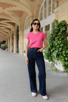 Tee-shirt Norah - fuchsia — photo 4