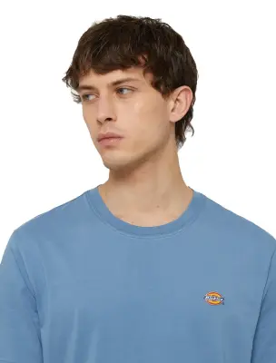 DICKIES Mapleton TEE SHIRT UNI Bleu — photo 5