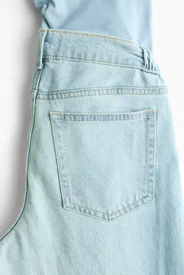 MAMA Straight Jeans - Bleu denim clair — photo 4